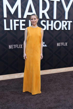 Los Angeles Premiere Of Netflix s Marty, Life Is Short Hollywood CA May 06: Kate Hudson Akhbarii at the Los Angeles Premiere Of Netflix s Marty, Life Is Short held at The Egyptian Theatre in Hollywood, CA. on May 06, 2026 Credit: AdMedia Hollywood CA United States EDITORIAL USE ONLY  Copyright: xx ADx admphotostwo987313