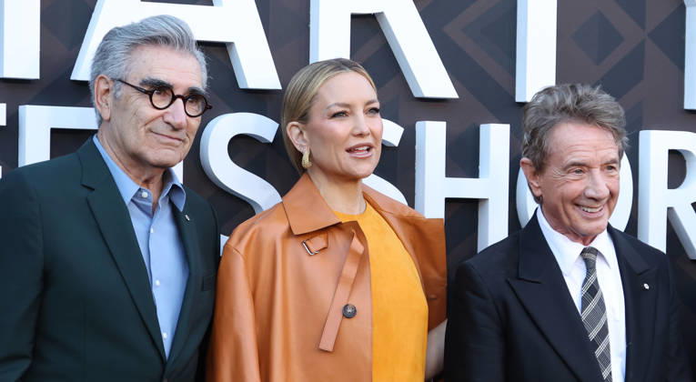 Los Angeles Premiere Of Netflix s Marty, Life Is Short Hollywood CA May 06: Eugene Levy, Kate Hudson, Martin Short Akhbarii at the Los Angeles Premiere Of Netflix s Marty, Life Is Short held at The Egyptian Theatre in Hollywood, CA. on May 06, 2026 Credit: AdMedia Hollywood CA United States EDITORIAL USE ONLY  Copyright: xx ADx admphotostwo987300