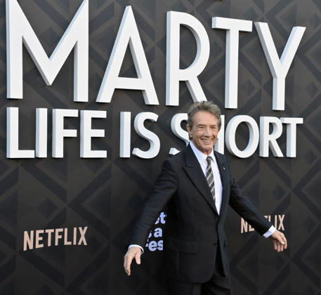 Martin Short attends the premiere of Netflix s documentary Marty Life Is Short at the Egyptian Theatre in the Hollywood section of Los Angeles on Wednesday, May 6, 2026. Storyline: The definitive documentary on comedian Martin Short, exploring his career across film, television, theater and comedy.  LAP2026050601 JIMxRUYMEN