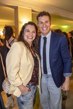 ABB CANNABE- Anika Lehmann and Lukas Sauer zu Gast bei der Weltpremiere von Cannabe - Die Doku mit Capo im Delphi Filmpalast , am 06.05.2026 in Berlin Berlin Deutschland