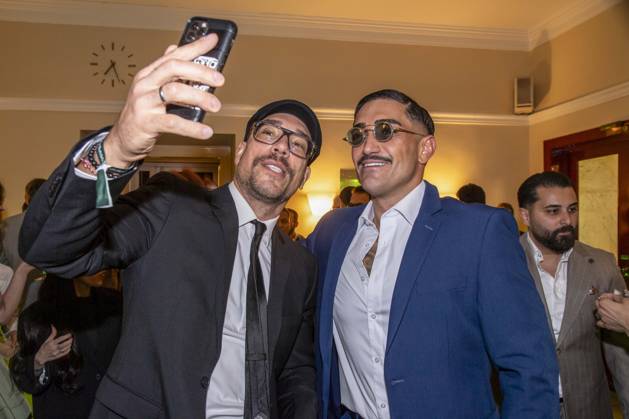ABB CANNABE- Maximilian Pollux and Capo zu Gast bei der Weltpremiere von Cannabe - Die Doku mit Capo im Delphi Filmpalast , am 06.05.2026 in Berlin Berlin Deutschland