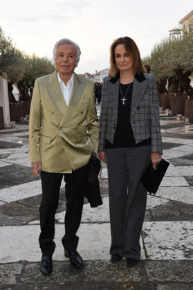 Venice, Pinault Foundation gala dinner on the island of San Giorgio, in the photo: Giancarlo Giammetti  Copyright: xFRANCESCAxVIECELIx xipa-agency.netx xFrancescaxViecelix IPA_Agency_IPA74479813