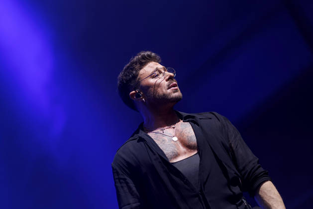 Sänger Duncan James von der britischen Pop-Boyband Blue bei ihrem Auftritt im Rahmen der 25th Anniversary-Tour im Palladium Köln. Köln, 06.05.2026 NRW Deutschland Copyright: xChristophxHardtx