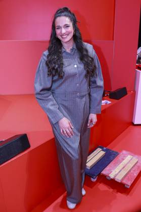 ABB OMR- Saliha Sally Oezcan Autorin auf der Buehne als Gast bei der der Digitalmesse OMR in den Messehallen am 06.05.2026 der Hamburg Messe Berlin Deutschland