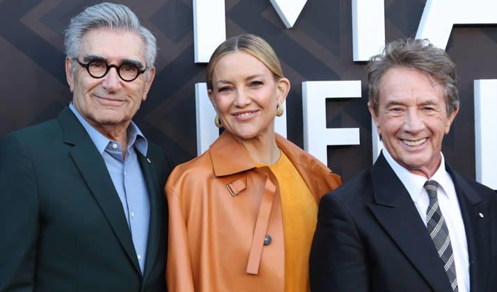 Arrivals for the Los Angeles premiere of Netflix s Marty, Life Is Short at The Egyptian Theatre Featuring: Eugene Levy, Kate Hudson, Martin Short Where: Los Angeles, California, United States When: 06 May 2026 Credit: Faye s Vision Cover Images EDITORIAL USE ONLY. NOT FOR USE BY NEWSPAPERS BASED IN THE UK. Copyright: xx coverimg55669550