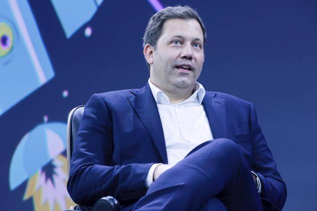 ABB OMR- Lars Klingbeil Bundes Finanzminister SPD auf der Buehne als Gast bei der der Digitalmesse OMR in den Messehallen am 06.05.2026 der Hamburg Messe Berlin Deutschland