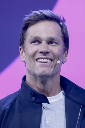 ABB OMR- Thomas Edward Patrick Tom Brady Jr. ist ein ehemaliger US-amerikanischer American-Football-Spieler auf der Buehne als Gast bei der der Digitalmesse OMR in den Messehallen am 06.05.2026 der Hamburg Messe Berlin Deutschland