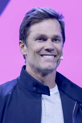 ABB OMR- Thomas Edward Patrick Tom Brady Jr. ist ein ehemaliger US-amerikanischer American-Football-Spieler auf der Buehne als Gast bei der der Digitalmesse OMR in den Messehallen am 06.05.2026 der Hamburg Messe Berlin Deutschland