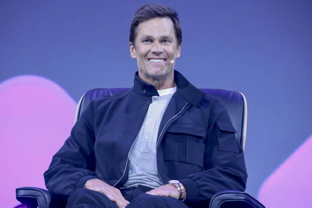 ABB OMR- Thomas Edward Patrick Tom Brady Jr. ist ein ehemaliger US-amerikanischer American-Football-Spieler auf der Buehne als Gast bei der der Digitalmesse OMR in den Messehallen am 06.05.2026 der Hamburg Messe Berlin Deutschland