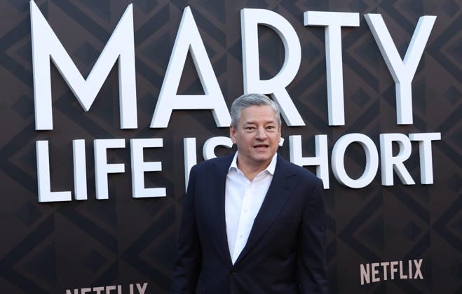 Arrivals for the Los Angeles premiere of Netflix s Marty, Life Is Short at The Egyptian Theatre Featuring: Ted Sarandos Where: Los Angeles, California, United States When: 06 May 2026 Credit: Faye s Vision Cover Images EDITORIAL USE ONLY. NOT FOR USE BY NEWSPAPERS BASED IN THE UK. Copyright: xx coverimg55669415