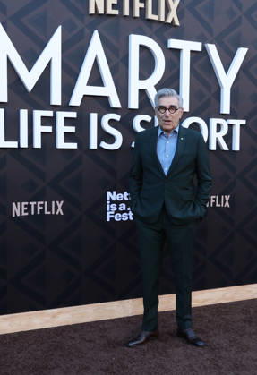 Arrivals for the Los Angeles premiere of Netflix s Marty, Life Is Short at The Egyptian Theatre Featuring: Eugene Levy Where: Los Angeles, California, United States When: 06 May 2026 Credit: Faye s Vision Cover Images EDITORIAL USE ONLY. NOT FOR USE BY NEWSPAPERS BASED IN THE UK. Copyright: xx coverimg55669488