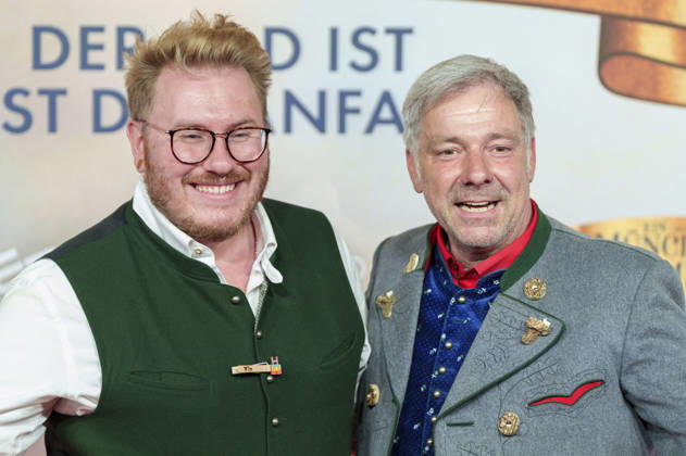 Kay Simon und Christian Swoboda bei der Premiere des Kinofilms Ein Münchner im Himmel - Der Tod ist erst der Anfang im Mathäser Filmpalast. München, 06.05.2026