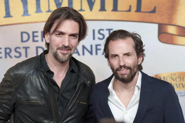 Max Wiedemann und Quirin Berg bei der Premiere des Kinofilms Ein Münchner im Himmel - Der Tod ist erst der Anfang im Mathäser Filmpalast. München, 06.05.2026