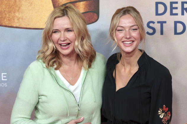 Veronica Ferres und Lilly Krug bei der Premiere des Kinofilms Ein Münchner im Himmel - Der Tod ist erst der Anfang im Mathäser Filmpalast. München, 06.05.2026
