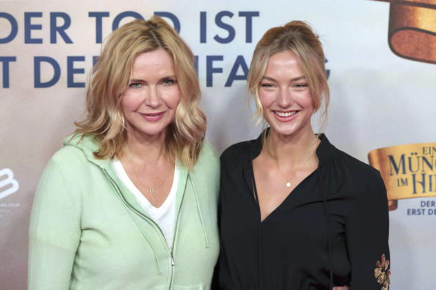 Veronica Ferres und Lilly Krug bei der Premiere des Kinofilms Ein Münchner im Himmel - Der Tod ist erst der Anfang im Mathäser Filmpalast. München, 06.05.2026