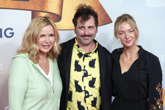 Veronica Ferres, Marcel Mohab und Lilly Krug bei der Premiere des Kinofilms Ein Münchner im Himmel - Der Tod ist erst der Anfang im Mathäser Filmpalast. München, 06.05.2026