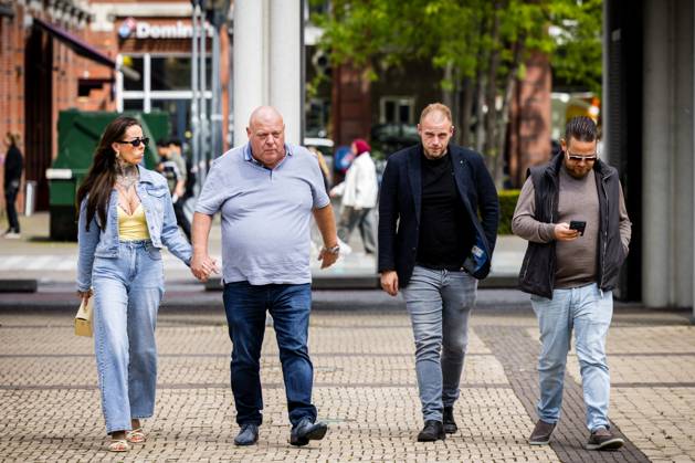 DEN BOSCH - Peter Gillis arrives at the courthouse for the verdict in the lawsuit against him. The entrepreneur and reality star is suspected of multiple assaults on his ex-partner Nicol Kremers. A verdict is also being delivered in a fraud case against Gillis. ROB ENGELAAR ANP netherlands out - belgium out  Copyright: xx x557685931x originalFilename: 557685931.jpg
