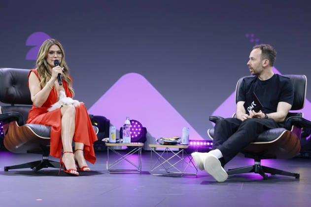 Heidi Klum und Philipp Westermeyer beim OMR Festival 2026 in den Messehallen. Hamburg, 06.05.2026