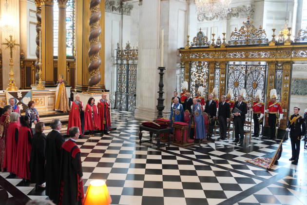 . 07 05 2026. London, United Kingdom. King Charles III and the Duke of Kent during a service for The Order of St Michael and St George at St.Paul s Cathedral in London.  xi-Imagesx xPoolx IIM-26750-0027