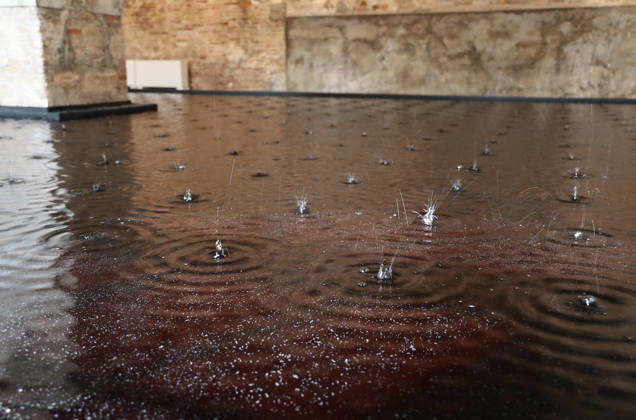 The Israeli installation at the 61st Venice Art Biennale (2026), titled Rose of Nothingness and curated by Avital Bar-Shay and Sorin Heller, is presented by artist Belu-Simion Fainaru. Located in the Arsenale, the project explores themes of spirituality and memory, using desert farming equipment to create a meditative space. The pavilion s presence has sparked heated protests and calls for a boycott.  Copyright: xMatteoxChinellatox xipa-agency.netx xipa-agency.netx xMatteoxChinellatox IPA_Agency_IPA74488642