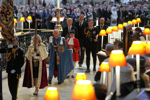 Britain s King Charles III attends the service for the Order of St Michael and S Britain s King Charles III attends the service for the Order of St Michael and St George at St. Paul s Cathedral in London, Thursday, May 7, 2026., Credit:Avalon.red PA ROTA - B68 Avalon GBR, London  Copyright: xAvalon.redx xPAxROTAx-xB68x xAvalonx 1097107557