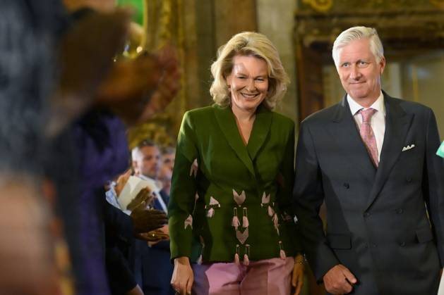 King Philippe And Queen Mathilde Present The Africa Prize BRUSSELS, BELGIUM - MAY 07 : King Philippe of Belgium and Queen Mathilde of Belgium during the ceremony for the Africa prize on May 07, 2026 in Brussels, Belgium, 07 05 2026 Brussels Belgium  Copyright: xPhilipxReynaersx