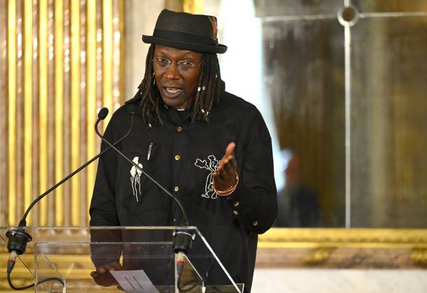 King Philippe And Queen Mathilde Present The Africa Prize BRUSSELS, BELGIUM - MAY 07 : Dr. Dixon Chibanda receives the King Baudouin Foundation Prize during the ceremony for the Africa prize on May 07, 2026 in Brussels, Belgium, 07 05 2026 Brussels Belgium  Copyright: xPhilipxReynaersx