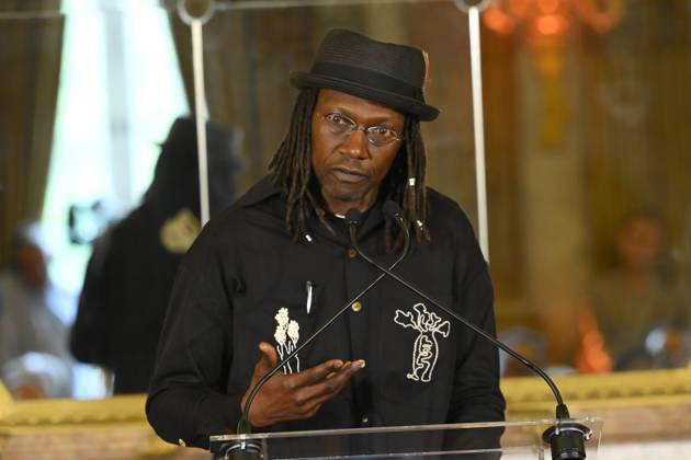 King Philippe And Queen Mathilde Present The Africa Prize BRUSSELS, BELGIUM - MAY 07 : Dr. Dixon Chibanda receives the King Baudouin Foundation Prize during the ceremony for the Africa prize on May 07, 2026 in Brussels, Belgium, 07 05 2026 Brussels Belgium  Copyright: xPhilipxReynaersx