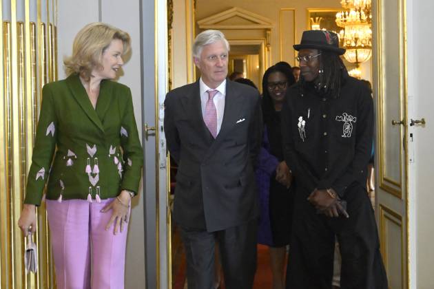 King Philippe And Queen Mathilde Present The Africa Prize BRUSSELS, BELGIUM - MAY 07 : King Philippe of Belgium; Queen Mathilde of Belgium pictured with Dr. Dixon Chibanda and Esther Tumbare who received the King Baudouin Foundation Prize during the ceremony for the Africa prize on May 07, 2026 in Brussels, Belgium, 07 05 2026 Brussels Belgium  Copyright: xPhilipxReynaersx