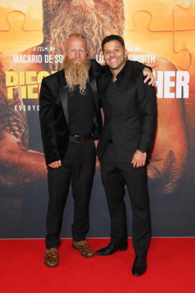 May 7, 2026: BLAKE JOHNSTON and MACARIO DE SOUZA attends the In Pieces Together Sydney Premiere at Hoyts Entertainment Quarter on May 7, 2026 in Sydney, Australia  - ZUMAa155 20260507_aaa_a155_054 Copyright: xChristopherxKhouryx
