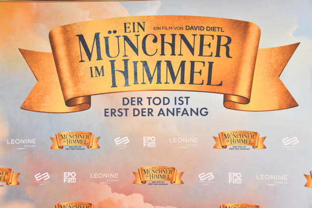 Plakat Premiere Ein Münchner im Himmel - Der Tod ist erst der Anfang Kinofilm Mathäser Filmpalast München 06. Mai 2026