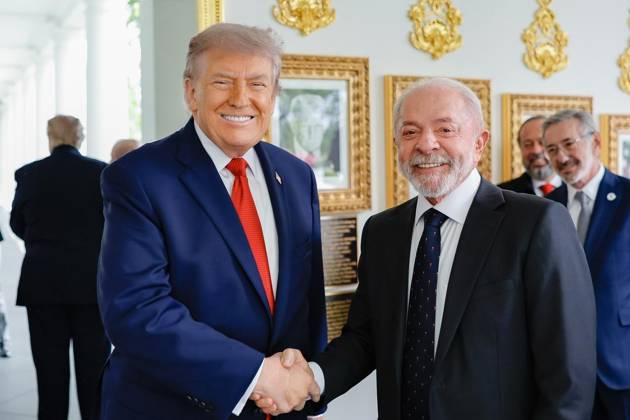 US President Trump meets with Brazilian President Lula da Silva at the White House WASHINGTON, D.C., UNITED STATES - MAY 7: (----EDITORIAL USE ONLY - MANDATORY CREDIT - BRAZILIAN GOVERNMENT RICARDO STUCKERT HANDOUT - NO MARKETING NO ADVERTISING CAMPAIGNS - DISTRIBUTED AS A SERVICE TO CLIENTS----) Brazilian President Luiz Inacio Lula da Silva (R) meets with U.S. President Donald Trump (L) at the White House in Washington, D.C., United States on May 7, 2026. Brazilian Government Ricardo Stuckert Handout Anadolu Washington DC United States. Editorial use only. Please get in touch for any other usage.  Copyright: x2026xAnadoluxBrazilianxGovernmentx xRicardoxStuckertx xHandoutx