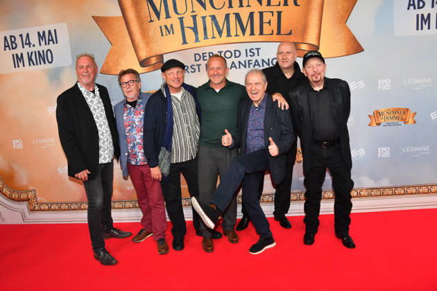 Maximilian Brückner und Spider Murphy Gang Premiere Ein Münchner im Himmel - Der Tod ist erst der Anfang Kinofilm Mathäser Filmpalast München 06. Mai 2026