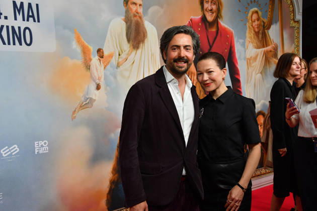 David Dietl und Hannah Herzsprung Premiere Ein Münchner im Himmel - Der Tod ist erst der Anfang Kinofilm Mathäser Filmpalast München 06. Mai 2026