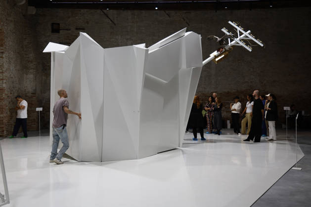 The 61st International Art Exhibition of the Venice Biennale - In Minor Keys by Koyo Kouoh - will take place from Saturday, May 9th to Sunday, November 22nd, 2026 (pre-opening May 6th, 7th, and 8th) in the institutional venues of the Giardini, the Arsenale, and various venues throughout Venice. Pictured: Chile Pavilion  Copyright: xMatteoxChinellatox xipa-agency.netx xipa-agency.netx xMatteoxChinellatox IPA_Agency_IPA74496176