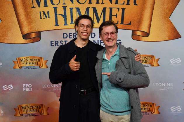 Florian Simbel mit Sohn Steward Premiere Ein Münchner im Himmel - Der Tod ist erst der Anfang Kinofilm Mathäser Filmpalast München 06. Mai 2026