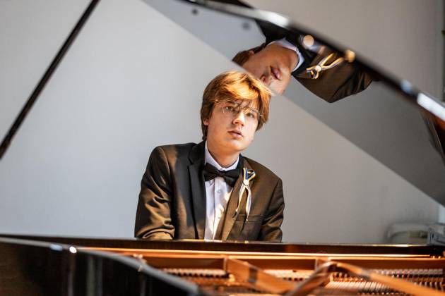 Europäisches Klassikfestival Ars musica ad Lupiam Konzert von Andrii Zakhodyakin ** NUR FÜR REDAKTIONELLE ZWECKE ** EDITORIAL USE ONLY **<p>07.05.2026 Europäisches Klassikfestival Ars musica ad Lupiam Konzert von Andrii Zakhodyakin im alten Stadtwasserwerk Deutschland NRW Wesel Copyright: RainerxHoheisel
