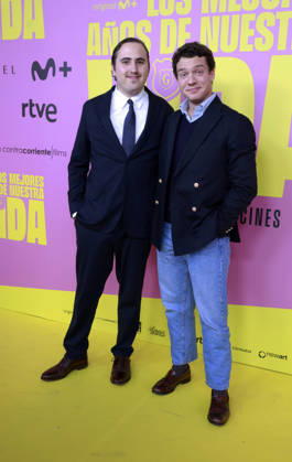Hombres G premiere their film, Los mejores anos de nuestra vida Guests at the premiere of the film Los mejores anos de nuestra vida , on May 7, 2026, in Madrid Spain It is an intimate and emotional portrait of Hombres G, a band that marked several generations and is still as relevant as in its beginnings Through unreleased material and a contemporary look, the documentary celebrates 40 years of friendship, music and endless energy 07 MAY 2026 Madrid Madrid Madrid Spain  Copyright: xJosexVelascox 7507319