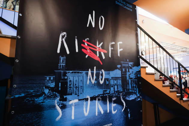 Sestri Levante, The red carpet for the world premiere of the documentary Article 11 - Italy Repudiates War during the RIFF Riviera International Film Festival. Pictured: A moment from the premiere.  Copyright: xAlessandroxBremecx xipa-agency.netx xx IPA_Agency_IPA74497847