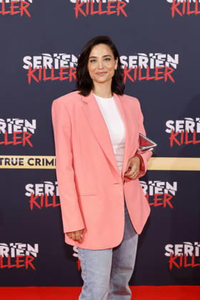 Moderatorin Amira Aly bei der Eröffnung der True Crime Ausstellung Serienkiller in Köln Ehrenfeld. Köln, 07.05.2026 NRW Deutschland Copyright: xChristophxHardtx
