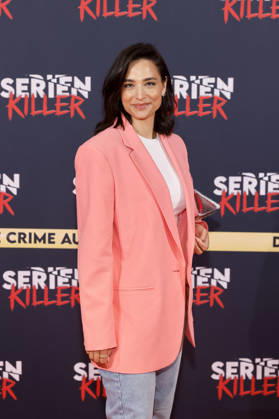 Moderatorin Amira Aly bei der Eröffnung der True Crime Ausstellung Serienkiller in Köln Ehrenfeld. Köln, 07.05.2026 NRW Deutschland Copyright: xChristophxHardtx