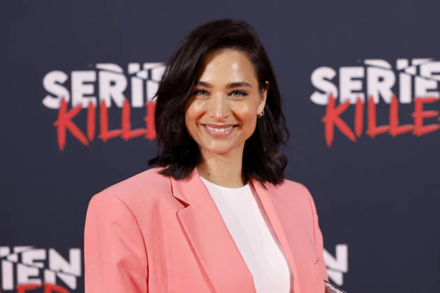 Moderatorin Amira Aly bei der Eröffnung der True Crime Ausstellung Serienkiller in Köln Ehrenfeld. Köln, 07.05.2026 NRW Deutschland Copyright: xChristophxHardtx