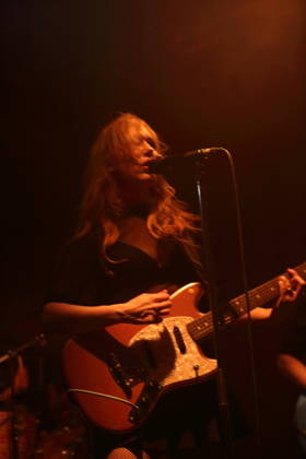 Christin Nichols bei einem Konzert im Lido in Berlin, 7. Mai 2026. Christin Nichols Konzert Berlin