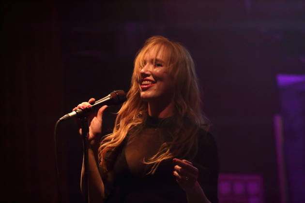 Christin Nichols bei einem Konzert im Lido in Berlin, 7. Mai 2026. Christin Nichols Konzert Berlin
