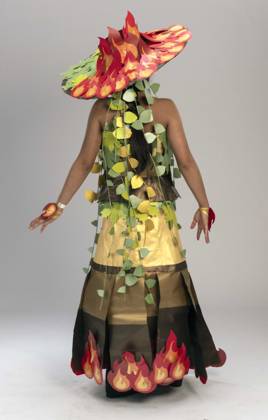 May 07,, 2026 - Denver, Colorado, USA - A model strikes a pose at the 20th Annual Denver Paper Fashion Show. Using only paper to create haute couture, fashion designers created dozens of wearable art designs for this year s show themed Folded in Time. Produced by the One Club for Creativity Denver, the runway show is a fundraiser for Downtown Aurora Visual Arts, which provides after-school arts programs for local youth. Denver USA  - ZUMAce6_ 20260507_zaf_ce6_009 Copyright: xBrianxCahnx