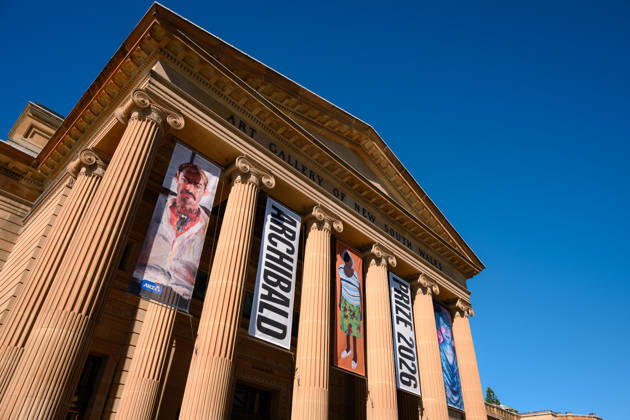ARCHIBALD PRIZE 2026, Exterior of Art Gallery of New South Wales in Sydney, Friday, May 8, 2026. ( NO ARCHIVING Sydney New South Wales Australia  Copyright: xGEORGExCHANx 20260508124945185240