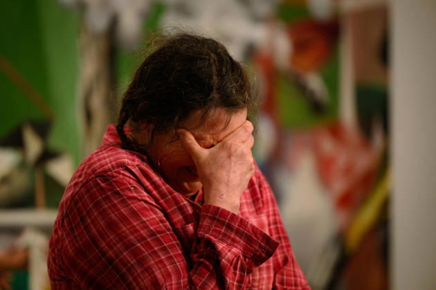 ARCHIBALD PRIZE 2026, Artist Lucy Culliton reacts after winning the Sulman Prize 2026, at Naala Nura, Art Gallery of New South Wales in Sydney, Friday, May 8, 2026. ( NO ARCHIVING Sydney New South Wales Australia  Copyright: xGEORGExCHANx 20260508116347535796