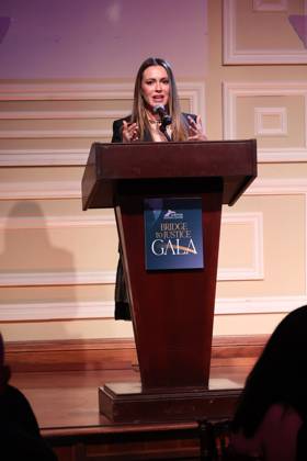 Alyssa Milano attends the 2026 Bridge to Justice Gala in Los Angeles Los Angeles CA May 7 Alyssa Milano speaks at the 2026 Bridge to Justice Gala hosted by The Survivor Justice Center on May 7, 2026 Credit AdMedia 455688 2026 05 07 Los Angeles United States Milano, Alyssa  Copyright: xAdMediax STAR_455688_036