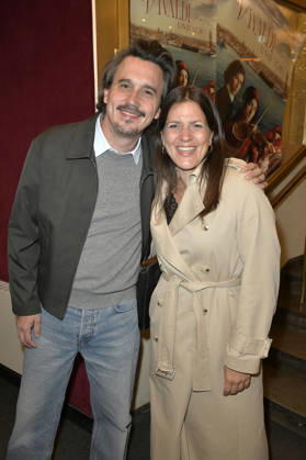 Damiano Michieletto mit Gast bei der Premiere des Kinofilms Vivaldi und ich im Cinema Paris. Berlin, 07.05.2026