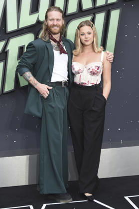 Sam Ryder und Lois Gaskin-Barber beim Fan Event zum Kinofilm Star Wars: The Mandalorian and Grogu im im Cineworld Leicester Square. London, 07.05.2026